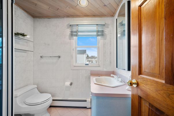 Bathroom, Interior, Wooden Ceilings