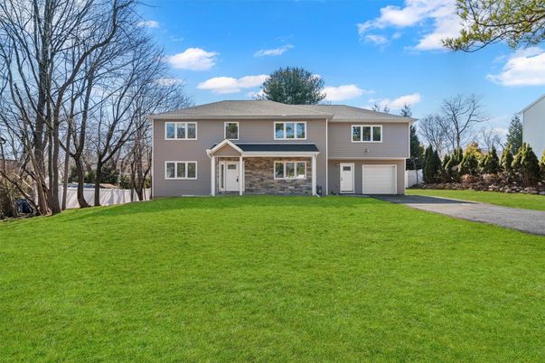Attached, Backyard, Exterior, Facade, Raised Ranch
