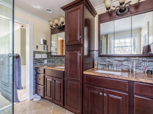 Bathroom, Interior, Recessed Lighting