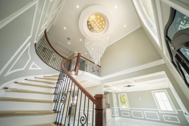 Chandelier, Interior, Recessed Lighting