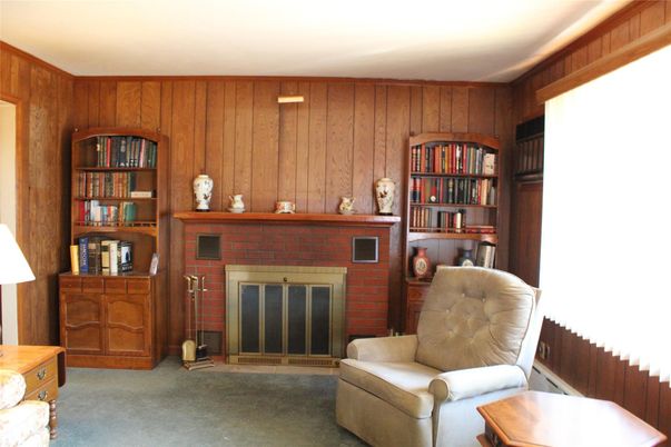 Fireplace, Interior, Wooden Walls