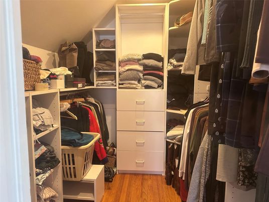 Interior, Walk-in Closets, Wood Texture Flooring