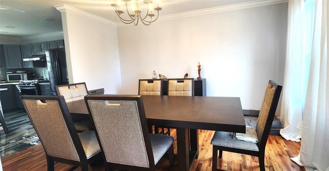 Chandelier, Dining room, Interior, Kitchen, Wood Texture Flooring