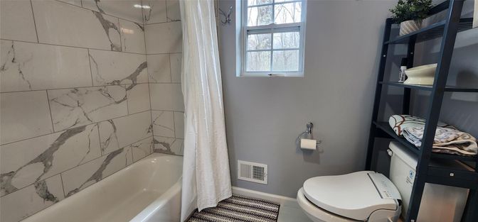 Bathroom, Interior, Marble Walls