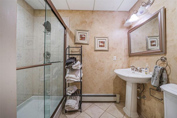Bathroom, Glass Shower, Interior