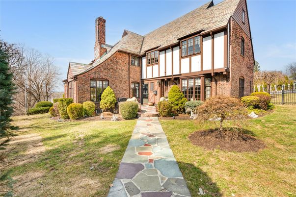 Backyard, Exterior, Facade, Brick Facade, Tudor Revival