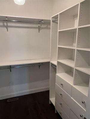 Interior, Walk-in Closets, Wood Texture Flooring