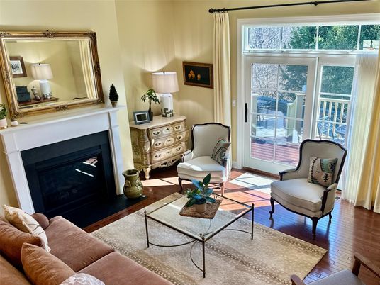 Fireplace, Interior, Living room, Wood Texture Flooring
