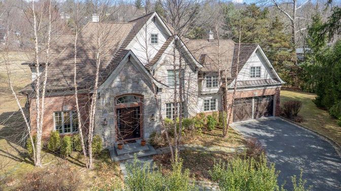 Exterior, Facade, Brick Facade, Tudor Revival