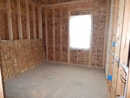 Empty room, Interior, Wooden Beams, Wooden Walls