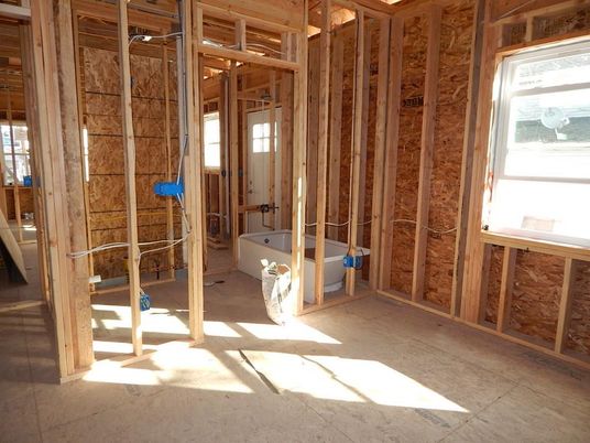 Bathroom, Interior, Wooden Beams, Wooden Walls