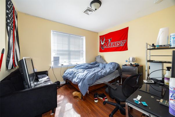Bedroom, Home Office, Interior, Wood Texture Flooring