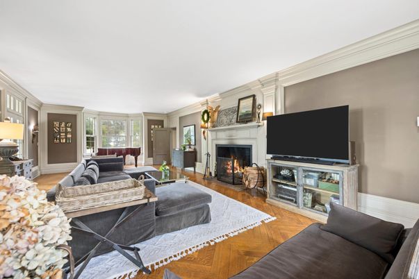 Fireplace, Interior, Living room, Wood Texture Flooring
