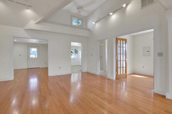 Empty room, Interior, Wood Texture Flooring