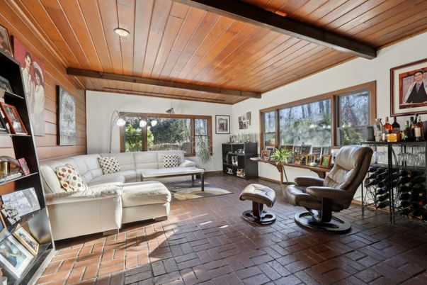 Interior, Living room, Wooden Beams, Wooden Ceilings