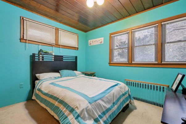 Bedroom, Interior, Wooden Ceilings