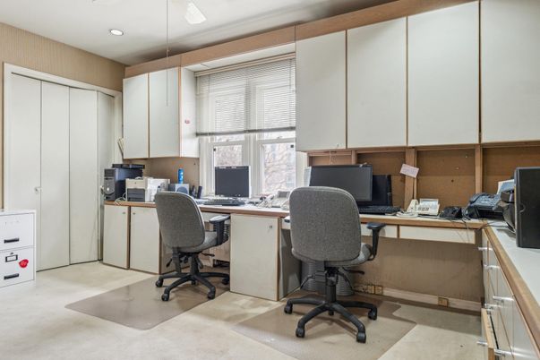 Home Office, Interior, Recessed Lighting