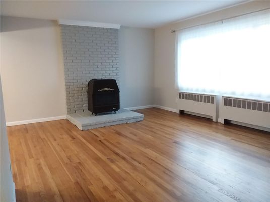 Empty room, Fireplace, Interior, Wood Texture Flooring