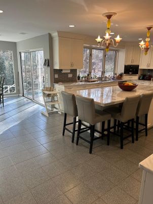 Chandelier, Dining room, Interior, Kitchen, Recessed Lighting