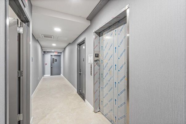 Elevator, Interior, Recessed Lighting