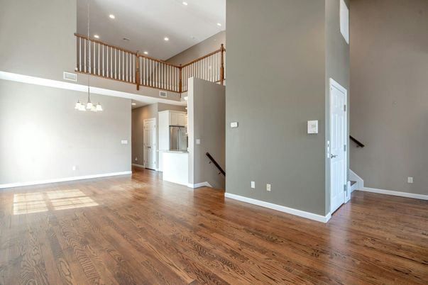 Interior, Pendant Lights, Recessed Lighting, Wood Texture Flooring