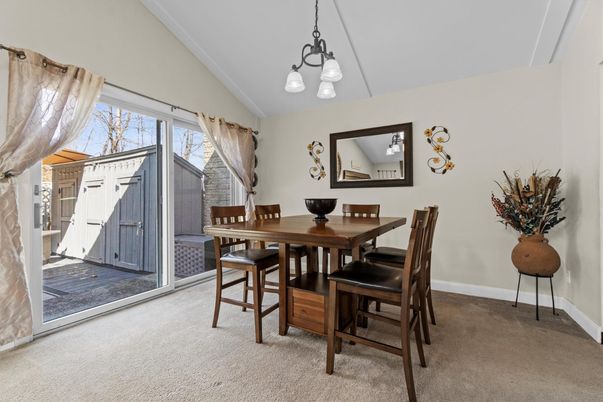 Dining room, Interior, Pendant Lights