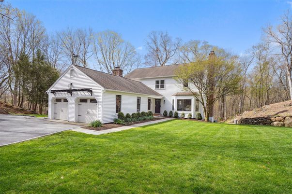 Attached, Backyard, Exterior, Facade, Farmhouse