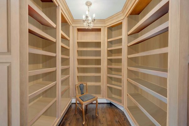 Chandelier, Interior, Walk-in Closets, Wood Texture Flooring