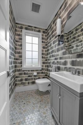 Bathroom, Interior, Stone Walls