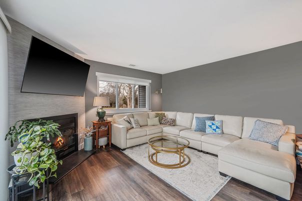 Fireplace, Interior, Living room, Wood Texture Flooring