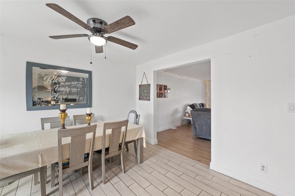 Dining room, Interior, Wood Texture Flooring