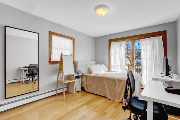 Bedroom, Home Office, Interior, Wood Texture Flooring
