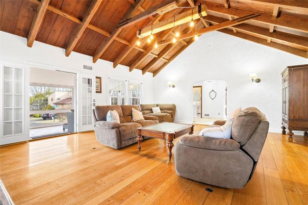 Interior, Living room, Wooden Beams, Wooden Ceilings, Wood Texture Flooring