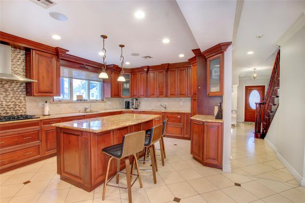 Interior, Kitchen, Pendant Lights, Recessed Lighting