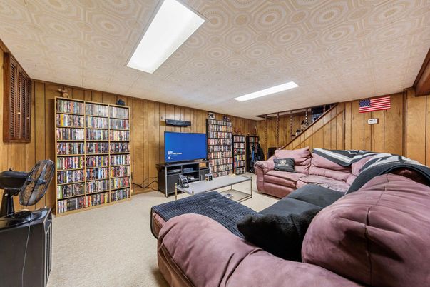 Interior, Living room, Wooden Walls