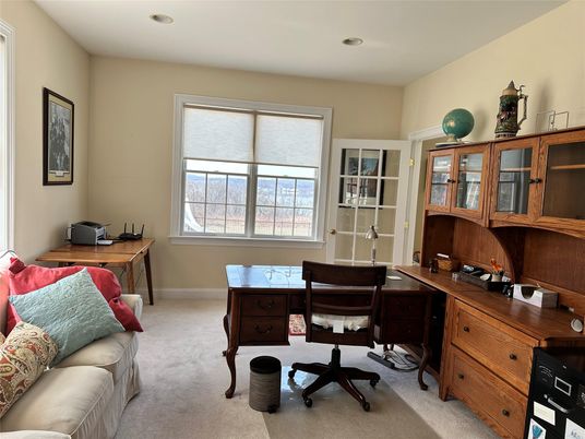 Home Office, Interior, Recessed Lighting