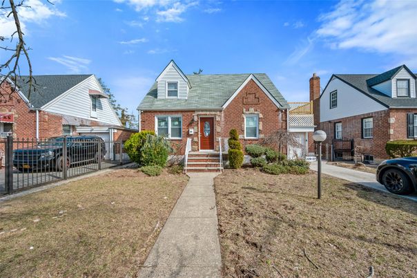 Exterior, Facade, Brick Facade, Tudor Revival