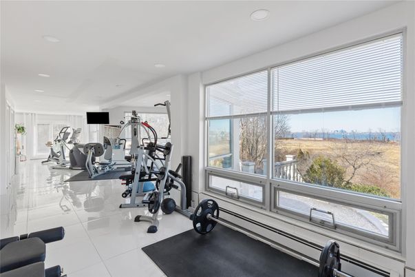 Fitness Equipment, Gym, Interior, Recessed Lighting