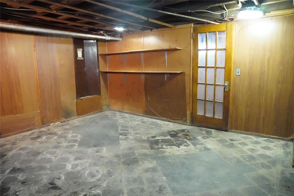 Empty room, Interior, Wooden Walls