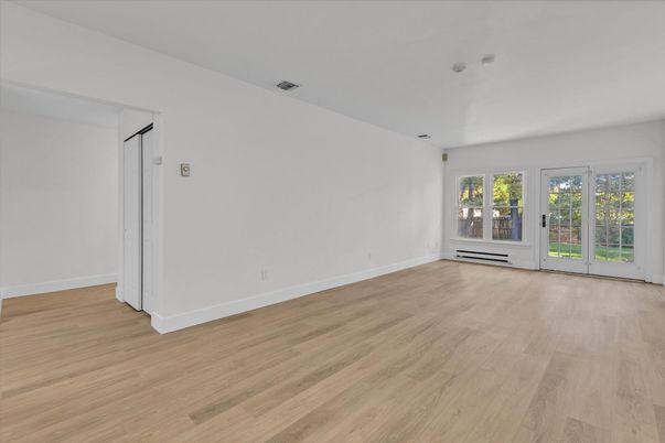 Empty room, Interior, Wood Texture Flooring
