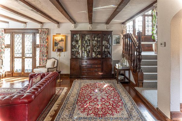 Interior, Wooden Beams, Wood Texture Flooring