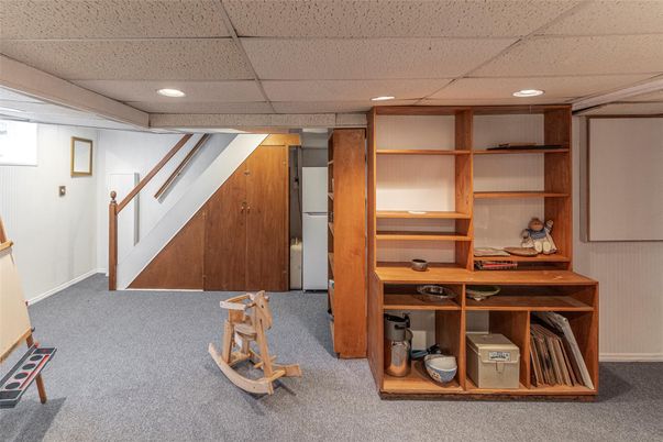 Home Office, Interior, Recessed Lighting