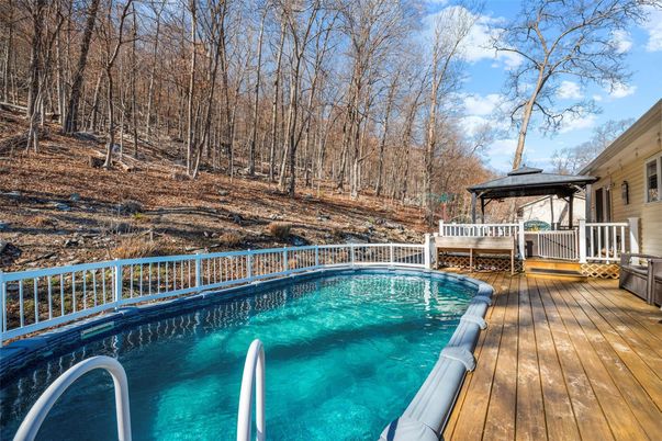 Exterior, Pool, Wood Texture Flooring