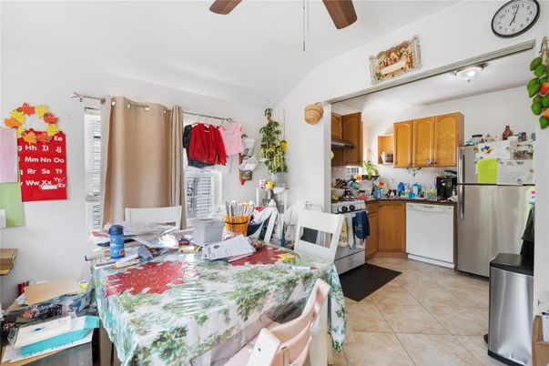 Dining room, Interior, Kitchen