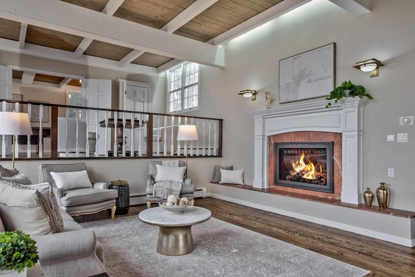 Fireplace, Interior, Living room, Wooden Beams, Wooden Ceilings, Wood Texture Flooring