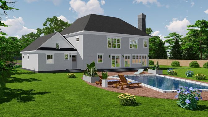 Backyard, Exterior, Pool