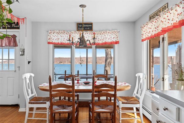 Dining room, Interior, Water, Wood Texture Flooring
