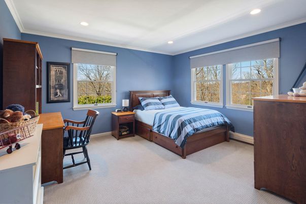 Bedroom, Home Office, Interior, Recessed Lighting