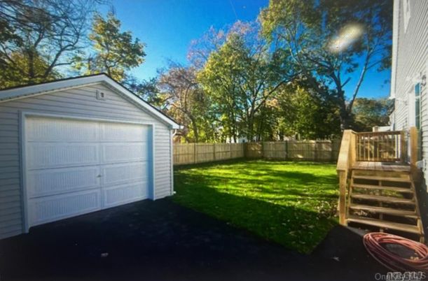 Backyard, Detached Garage, Exterior