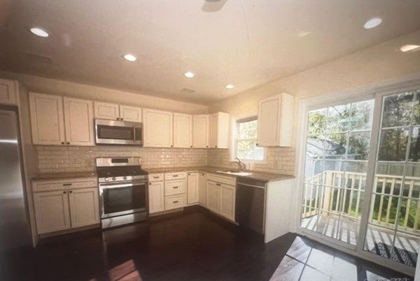 Interior, Kitchen, Recessed Lighting, Stainless Steel Appliances